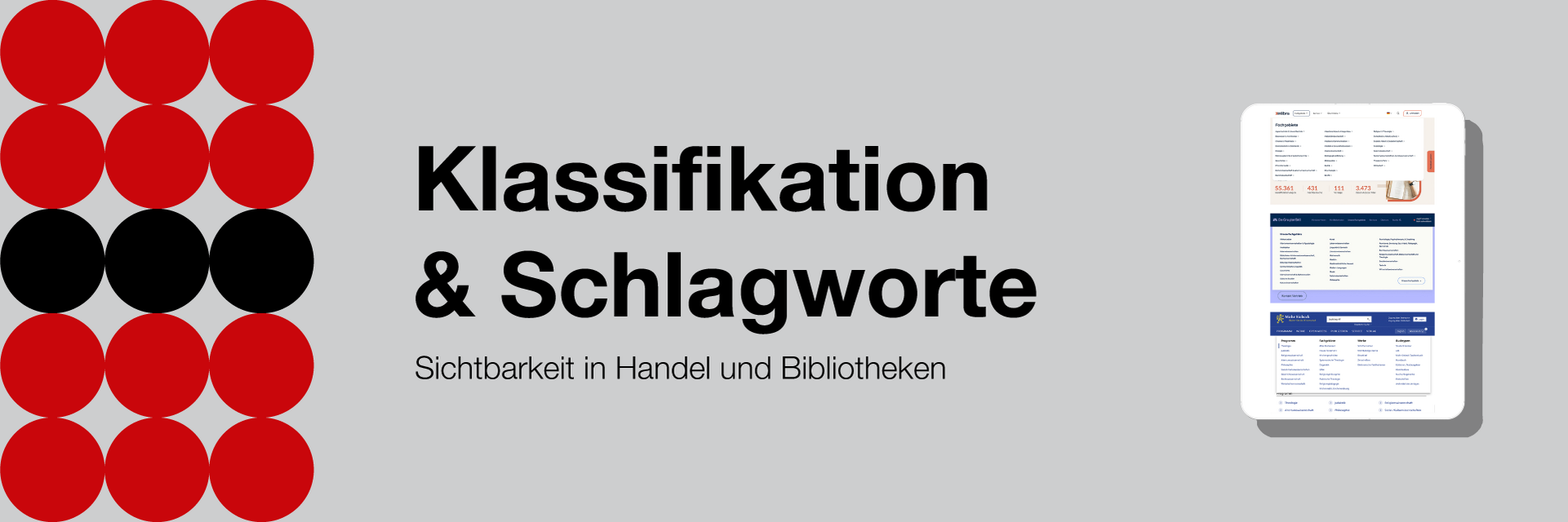 Klassifikation & <br>Schlagworte
